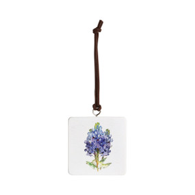 Bluebonnet Ornament - Bone