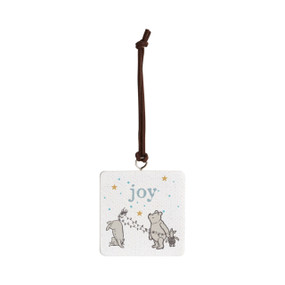 Joy Ornament - Bone