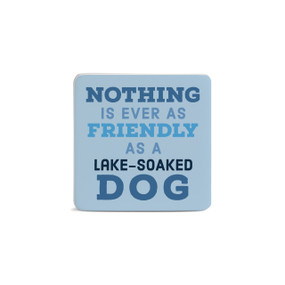 Lake-Soaked Dog Magnet - Bone