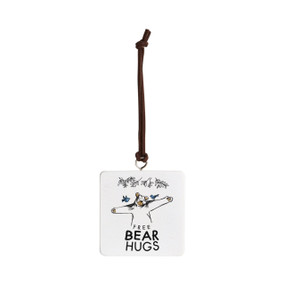Free Bear Hugs Ornament - Bone