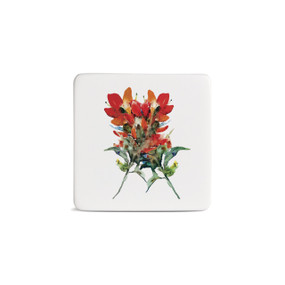 Indian Paintbrush Magnet - Bone
