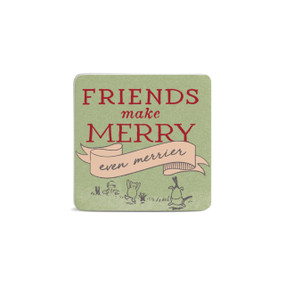 Friends Make Merry Magnet - Bone