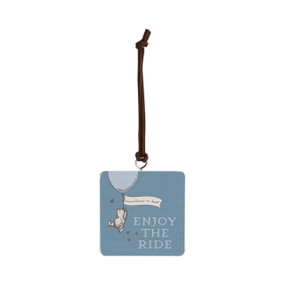 Mountains or Bust Ornament - Bone