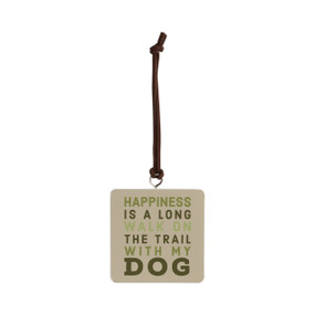 On the Trail Ornament - Bone