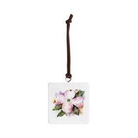 American Dogwood Ornament - Bone
