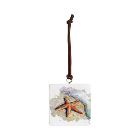 Starfish Ornament - Bone
