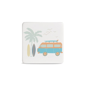 Surf and Sand Magnet - Bone