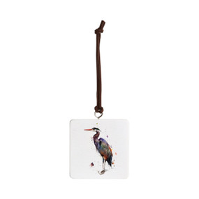 Heron Ornament - Bone
