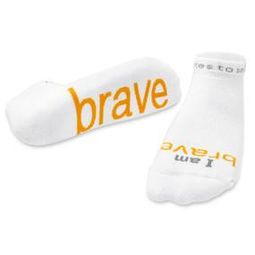 I am Brave Socks - L