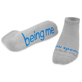 The World Needs Me-Being Me Socks - L