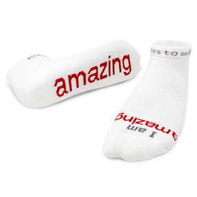 I am Amazing Sock - M