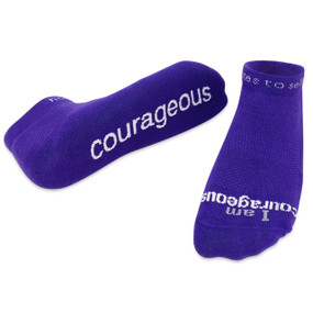 I am Courageous Socks - L