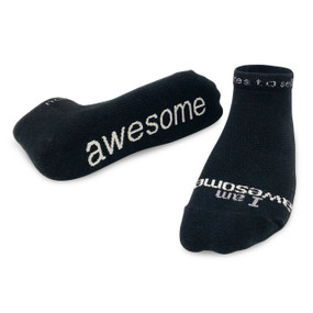 I am Awesome Socks - L