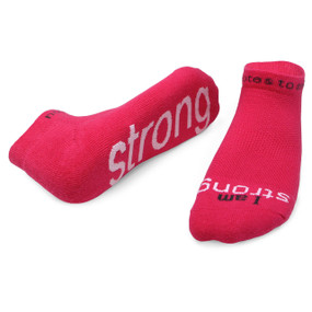 I am Strong  Socks - L
