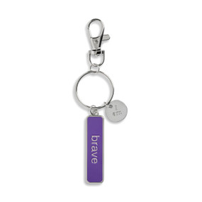 I am Brave Multiuse Clip Charm - .54 x 4in
