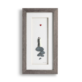 This is Love Gray Wall Art - 8x15in