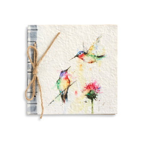 Stopping By Paper Mache Journal - 6.5in