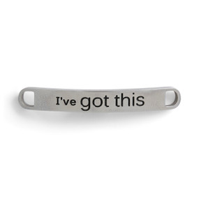 I've Got This Shoe Charm - 43 x 6mm
