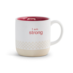 I am Strong Ceramic Mug - 16oz.