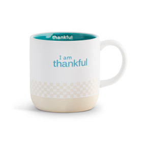 I am Thankful  Ceramic Mug - 16oz.