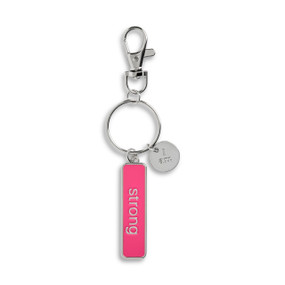 I am Strong Multiuse Clip Charm - .54 x 4in