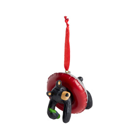 Poolside Bear Ornament