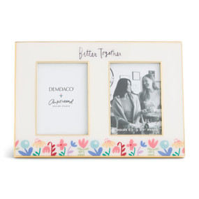Better Together BFF Cream Double Frame 7.5" x 5" by Ampersand Design Studio