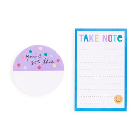 Set of 3 You've Got This White Sticky Notes 3" x 7" by Ampersand Design Studio