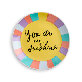 You Are My Sunshine Yellow Trinket Dish 4" by Ampersand Design Studio