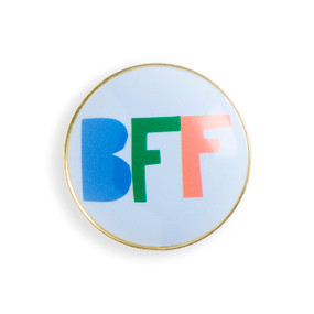 BFF Gold Magnetic Frame Charm 1.5" by Ampersand Design Studio