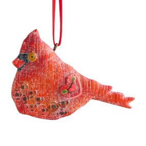 Cardinal Mini Resin Ornament