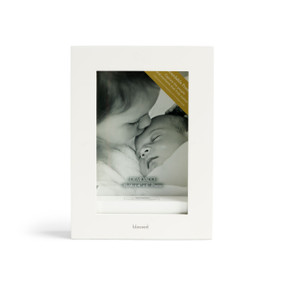 Blessed White Recordable Frame 5.5" x 7.5"