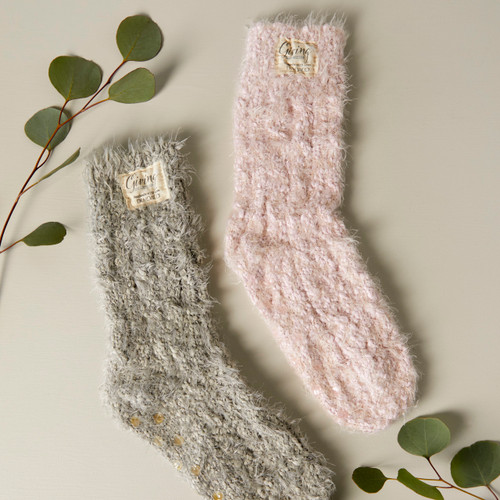 Giving Collection Soft Pink Cozy Giving Socks Set slide 