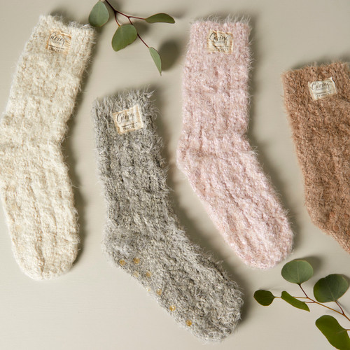 Giving Collection Soft Pink Cozy Giving Socks Set slide 