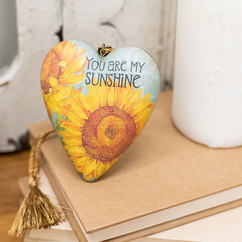 You Are My Sunshine Art Heart slide 