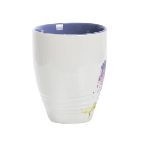 Dean Crouser Stoneware Watercolor Kaleidoscope Butterfly Mug 16oz slide 
