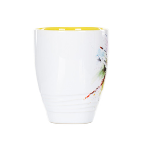 Dean Crouser Stoneware Watercolor Dragonfly Mug 16oz slide 