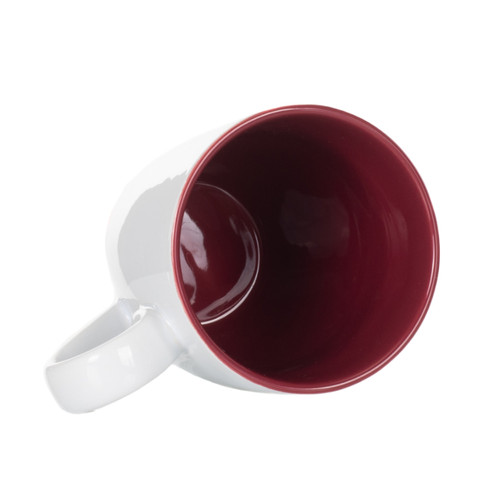 Dean Crouser Watercolor Red and White Cardinal Mug 16oz slide 