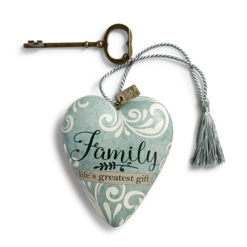 Family Life's Greatest Gift Art Heart slide 