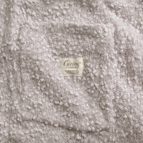 Giving Collection Light Taupe Giving Shawl With Pockets slide 