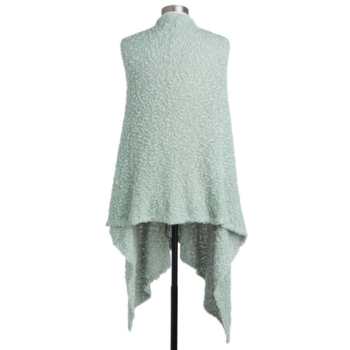 Giving Collection Light Sage Giving Shawl With Pockets slide 