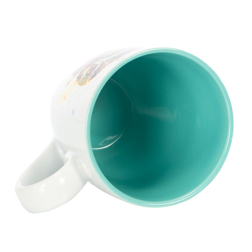 Dean Crouser Stoneware Watercolor Owl on a Branch Mug 16oz slide