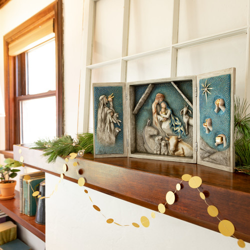 Starry Night Nativity slide 