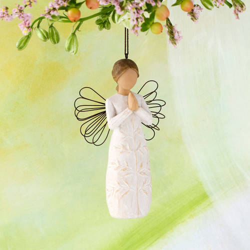 a tree, a prayer Ornament slide 