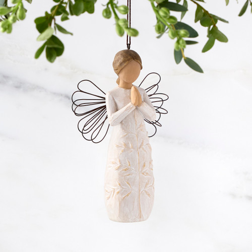 a tree, a prayer Ornament slide 