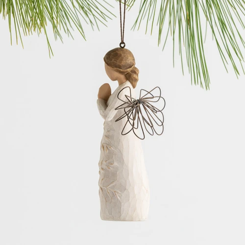 a tree, a prayer Ornament slide 