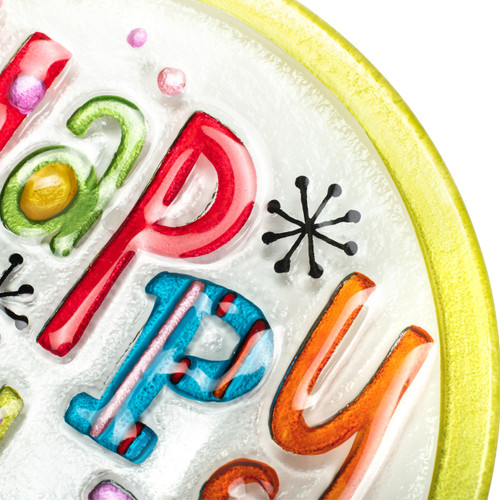 Happy Birthday Round Plate slide 