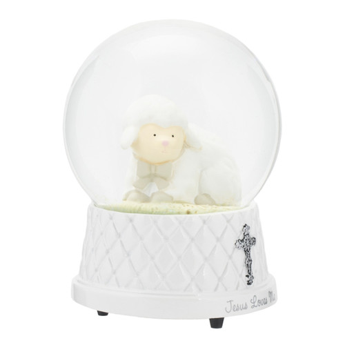 Jesus Loves Me Musical Water Globe slide 