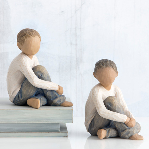 Caring Child (darker skin tone and hair color) slide 
