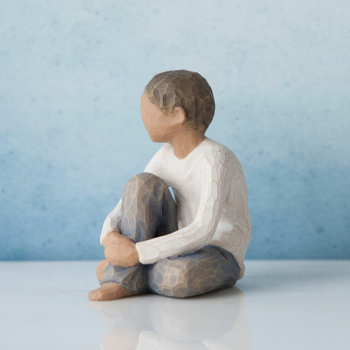 Caring Child (darker skin tone and hair color) slide 